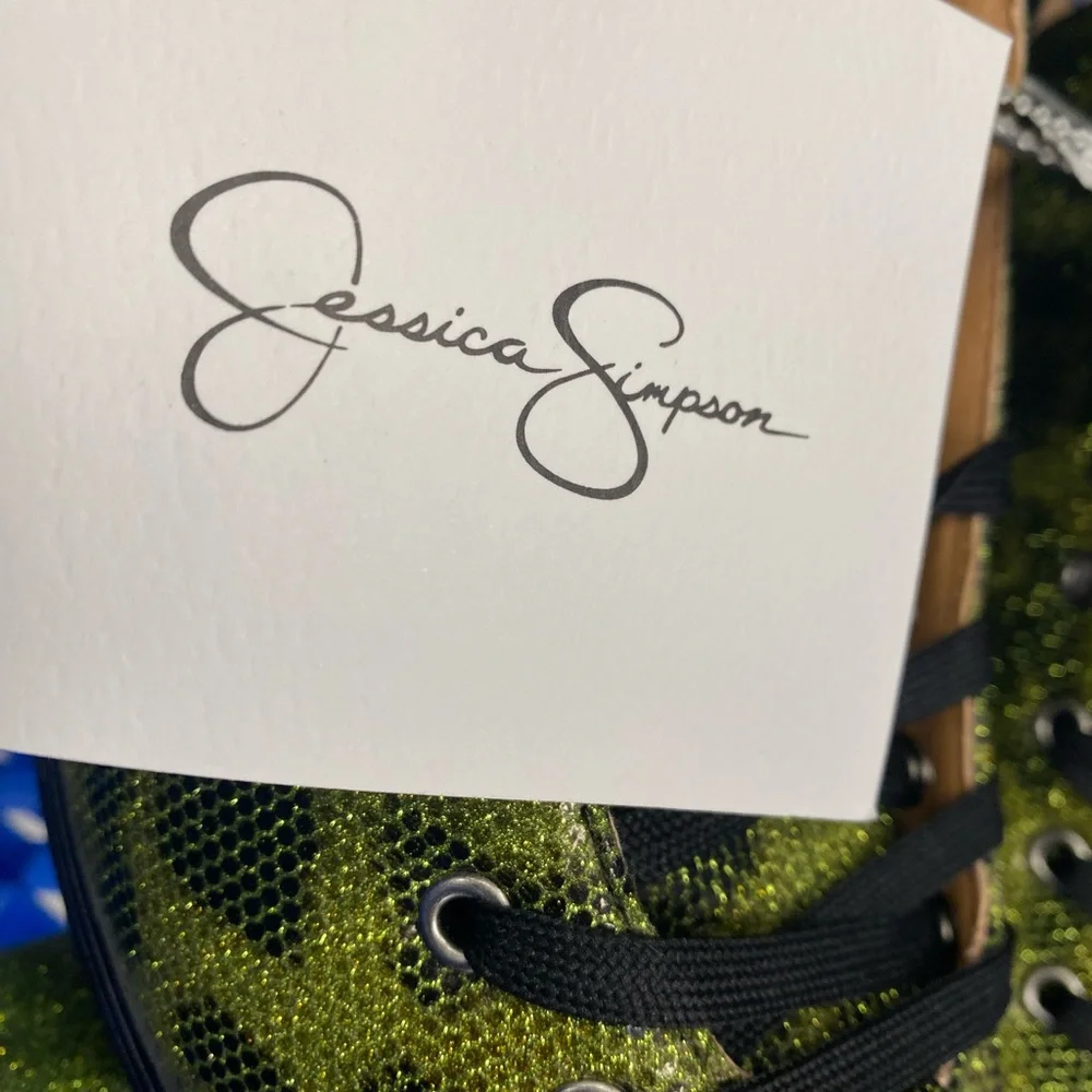 - Rollstar Roller Skate in Green Leopard jessica Simpson new - Picture 9 of 9